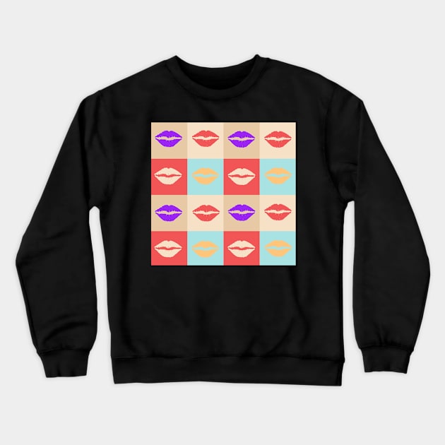 A lot of Kisses Crewneck Sweatshirt by YellowLion